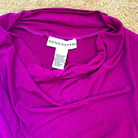 Doncaster purple blouse size M/L - Picture 5 of 5